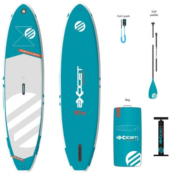 Exocet Discovery 10 9 package (uppblåsbar) i gruppen SUP / SUP bräda / Allround SUP (Uppblåsbara) hos Surfspot Sweden AB (exodisc109)