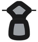 Exocet Kayak Seat (kajaksäte för SUP) i gruppen SUP / SUP tillbehör / Övriga tillbehör SUP hos Surfspot Sweden AB (exokayakseat)
