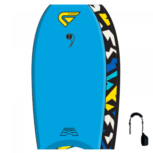 Flood bodyboard Dynamx med stringer i gruppen Vågsurf / Bodyboards hos Surfspot Sweden AB (flodyn)
