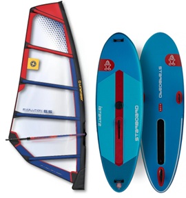 Starboard Istart paket nivå 1-3 (uppblåsbar) i gruppen Windsurf / Vindsurfingbrädor / Kompletta paket hos Surfspot Sweden AB (istartpack)