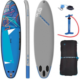 Starboard Sup 10 8 x 33 Tikhine Wave Delux (uppblåsbar)