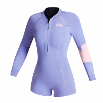 Mystic Lunar Longarm Shorty 2/2mm Fzip Women Pastel Lilac (B-sortering)