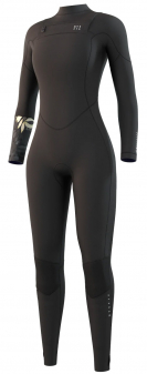 Mystic Dazzled Fullsuit 5/3mm Double Fzip Women Black