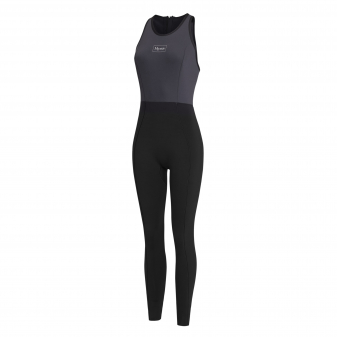 Mystic Lunar Long John 2/2mm Bzip Women Black