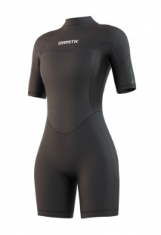 Mystic Brand Shorty 3/2mm Bzip Women Svart