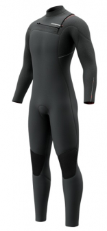 Mystic Majestic Fullsuit 5/3mm Fzip Dark Grey 2026