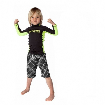 Mystic Star Rash Vest Kids L/S Small 