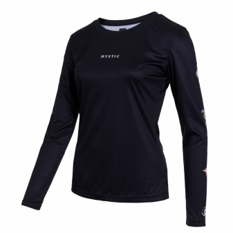 Mystic Paradise Rash Vest Women Black