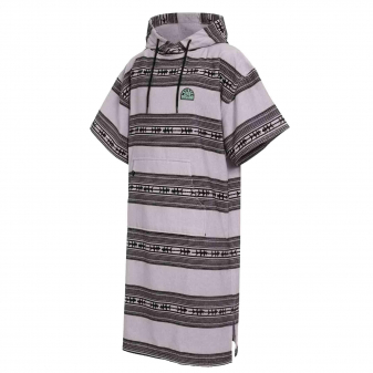 Mystic Poncho Velour Cool White