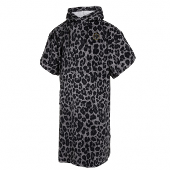 Mystic Poncho Velours AOP Black