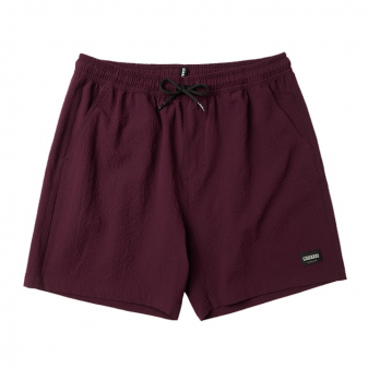 Mystic Brand Structure Swim Short Oxblood Red