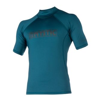 Mystic Star Rash Vest kort ärm Junior teal
