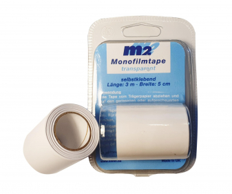 Monofilmstejp (Mylar) rulle 5cm x 3m