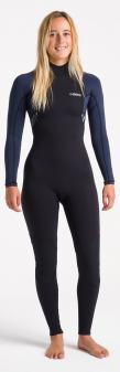 C-Skins NuWave Element 3:2 Womens Flatlock Steamer