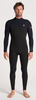 Våtdräkt Herr 3/2 C-Skins NuWave Session GBS Back Zip 