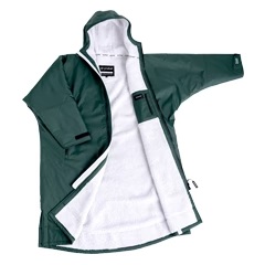 Dryrobe Advance long sleeve Dark Green Nibus Cloud