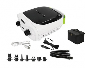 Stermay HT-737 Plus - Trådlös elektrisk SUP-pump med batteri (20 PSI)