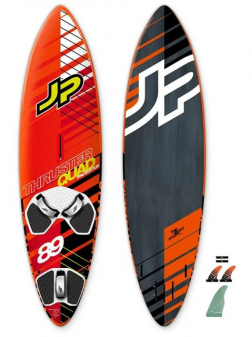 JP Thruster Quad 76l 2016 inkl boardbag och fenor (beganad), ej fri frakt