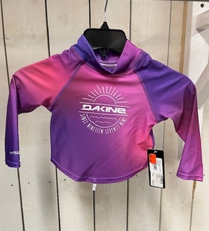 Dakine Rashguard/UV-tröja Girls 2T (Passar ca 1-3 år)