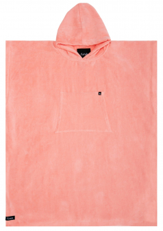 Futah Poncho Ericeira Coral Terry Corall