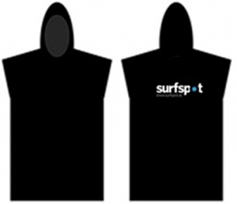 SurfSpot Poncho Black B-sortering