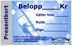 Presentkort Webshop SurfSpot