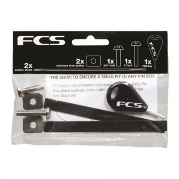 Fcs Longboard spare parts kit (Restparti) i gruppen Vågsurf / Tillbehör Vågsurf, Skim- och Bodyboard / Fenor för vågsurf hos Surfspot Sweden AB (longspare)