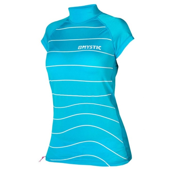 Mystic star rashguard capsleeve mint (dam), endast XS kvar i gruppen Våtdräktsprodukter / Underställ och rashguards / Rashguard / Rashguard dam hos Surfspot Sweden AB (mysstarrascapdammint)