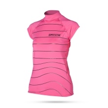 Mystic star rashguard kortärm rosa (dam), endast XS kvar i gruppen Våtdräktsprodukter / Underställ och rashguards / Rashguard / Rashguard dam hos Surfspot Sweden AB (mysstarrashcapdam)