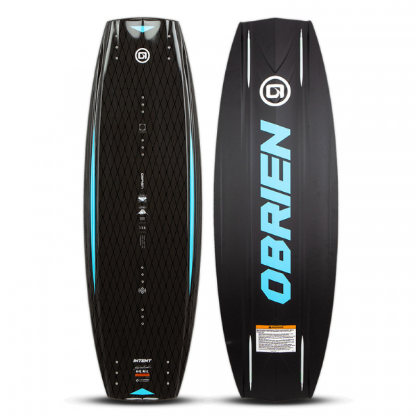 Obrien Intent Wakeboard 141cm Svart (Butiksex) i gruppen Wake/Tub / Wakeboard / Wakeboards för båt hos Surfspot Sweden AB (obint141bl)