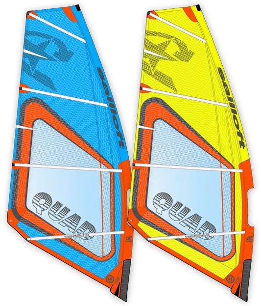 Sailloft Quad 2023 i gruppen Vindsurfing / Segel / Nya segel 2023/2024 hos Surfspot Sweden AB (sailquad1)