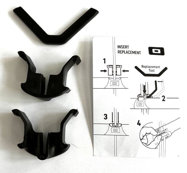 Core Sensor 4S Pro Bar Insert Set (black) i gruppen Kite / Reservdelar kiteutrustning / Reservdelar kite och bom hos Surfspot Sweden AB (sen4proins)