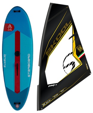Starboard Istart med rigg (Nybörjare / Utveckling) i gruppen Windsurf / Vindsurfingbrädor / Kompletta paket hos Surfspot Sweden AB (staristartkomp)