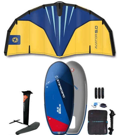 Wingfoil, paket med Starboard uppblåsbar bräda  i gruppen Foil / Wingfoil / Foilpaket Wingfoil hos Surfspot Sweden AB (starpack2025)