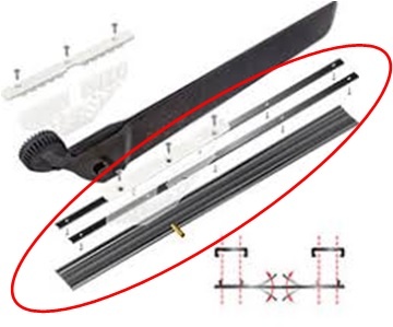 Starboard Clipper lips SET för centerbord i gruppen Vindsurfing / Tillbehör vindsurf / Reservdelar vindsurf hos Surfspot Sweden AB (starrubber)