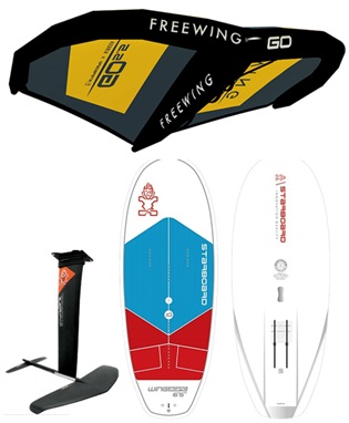 Wingfoilpaket Starboard/Starboard hård bräda med Starboard foil i gruppen Foil / Wingfoil hos Surfspot Sweden AB (starstarwinghard2)