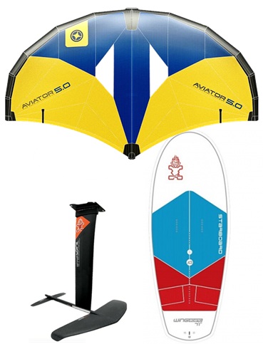 Wingfoil, paket med Starboard hård bräda och Starboard foil i gruppen Foil / Wingfoil / Foilpaket Wingfoil hos Surfspot Sweden AB (starstarwinghard2)