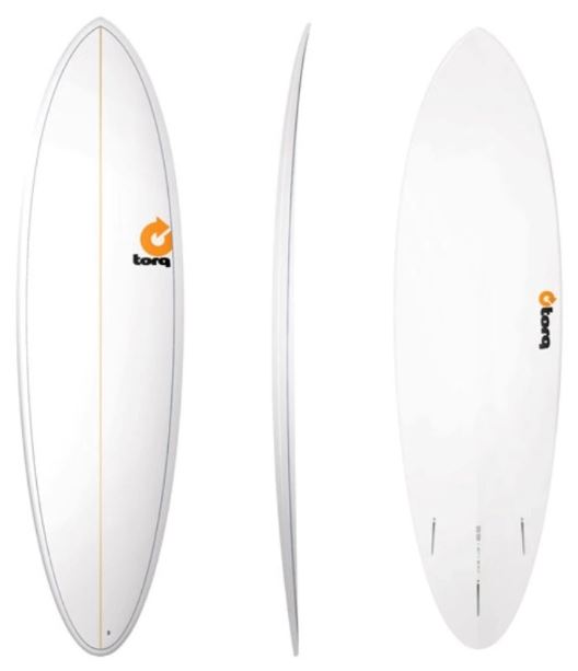 Surfbräda Torq Funboard 6 8 Pinlines i gruppen Vågsurf / Vågsurfbrädor / Fun/ Fish / Minimal / Hybrid hos Surfspot Sweden AB (torqfun68)