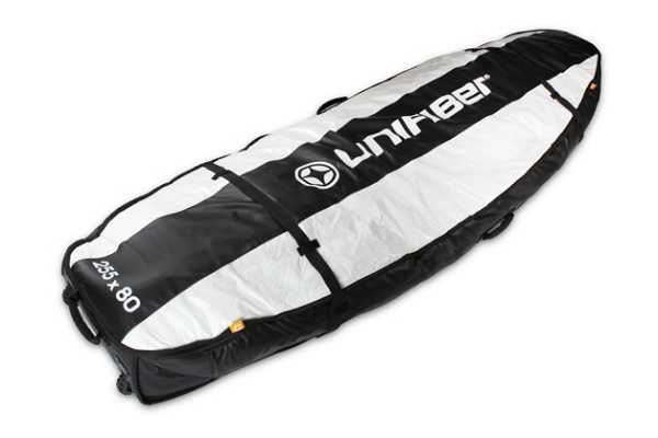 Double Pro Boardbag 255 x 80 with XL Wheels i gruppen Vindsurfing / Tillbehör vindsurf / Bagar och fodral vindsurf hos Surfspot Sweden AB (unidou)