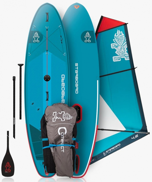 Starboard Windsup Waterman paket nivå 1-3 (uppblåsbar) i gruppen SUP / SUP brädor / Vindsup uppblåsbar hos Surfspot Sweden AB (waterman112)