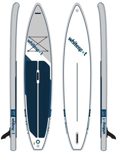 Whitespot SUP 12 6 x 30 (Uthyrning) i gruppen SUP / Uthyrning SUP hos Surfspot Sweden AB (white126ut)