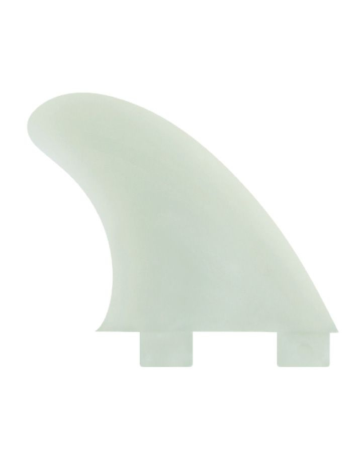 FCS GX (X-small) Natural Glass Flex Side Fin Set (2 fenor)