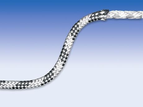 FSE tamp strong svart/vit 4mm (pris per meter)