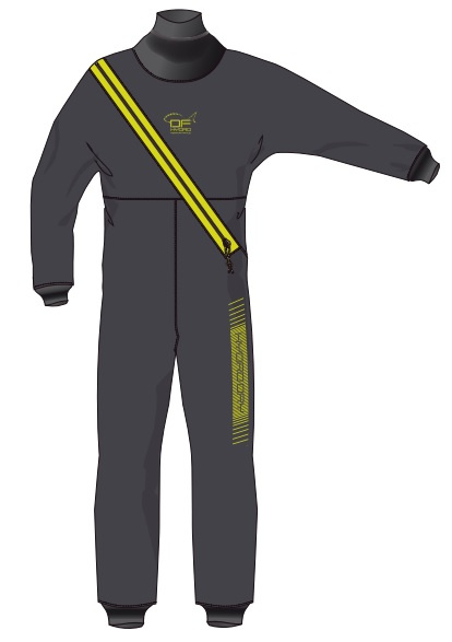 Dry Fashion SUP Performance Torrdräkt Anthra Yellow