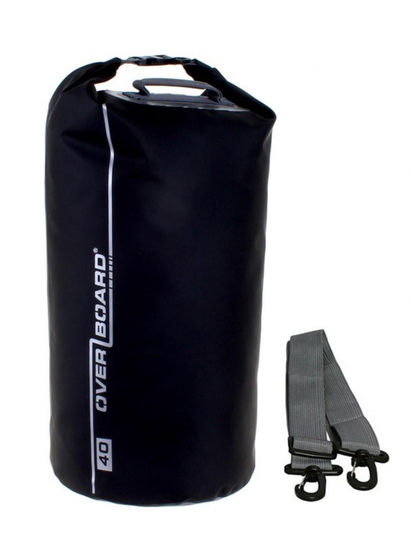 Overboard vattentät väska 40 liter svart