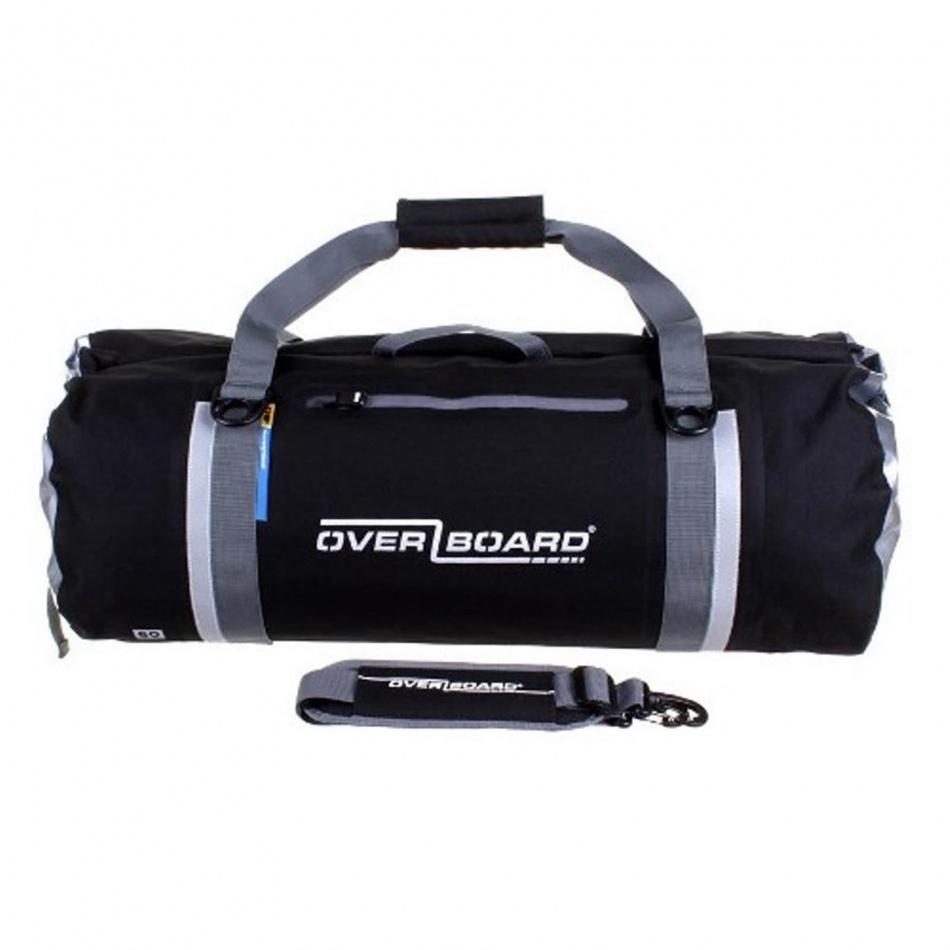 Overboard Waterproof Duffel Bag 60 Liter Black Classic