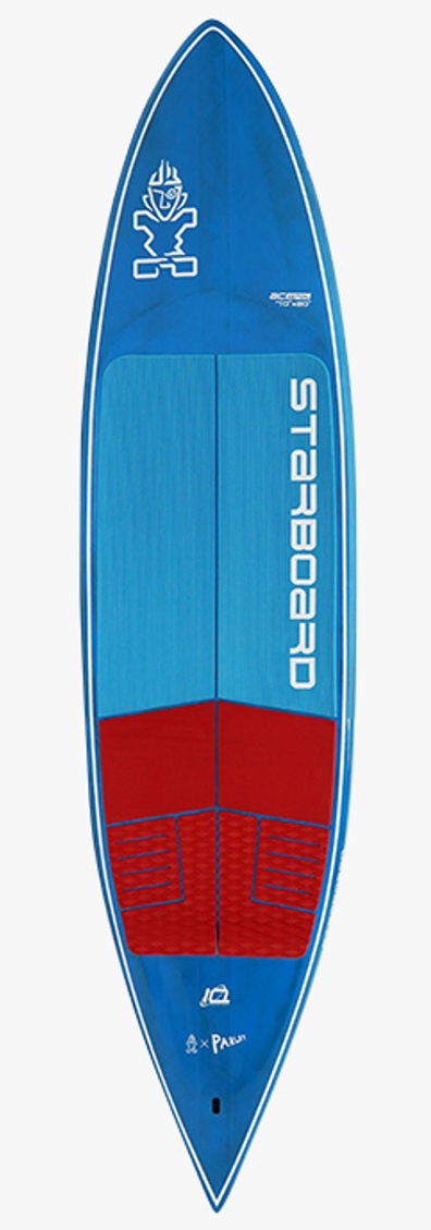 Starboard Ace Foil Lite 6 9 x 19 Blue Carbon 2024 (utan fotstroppar)