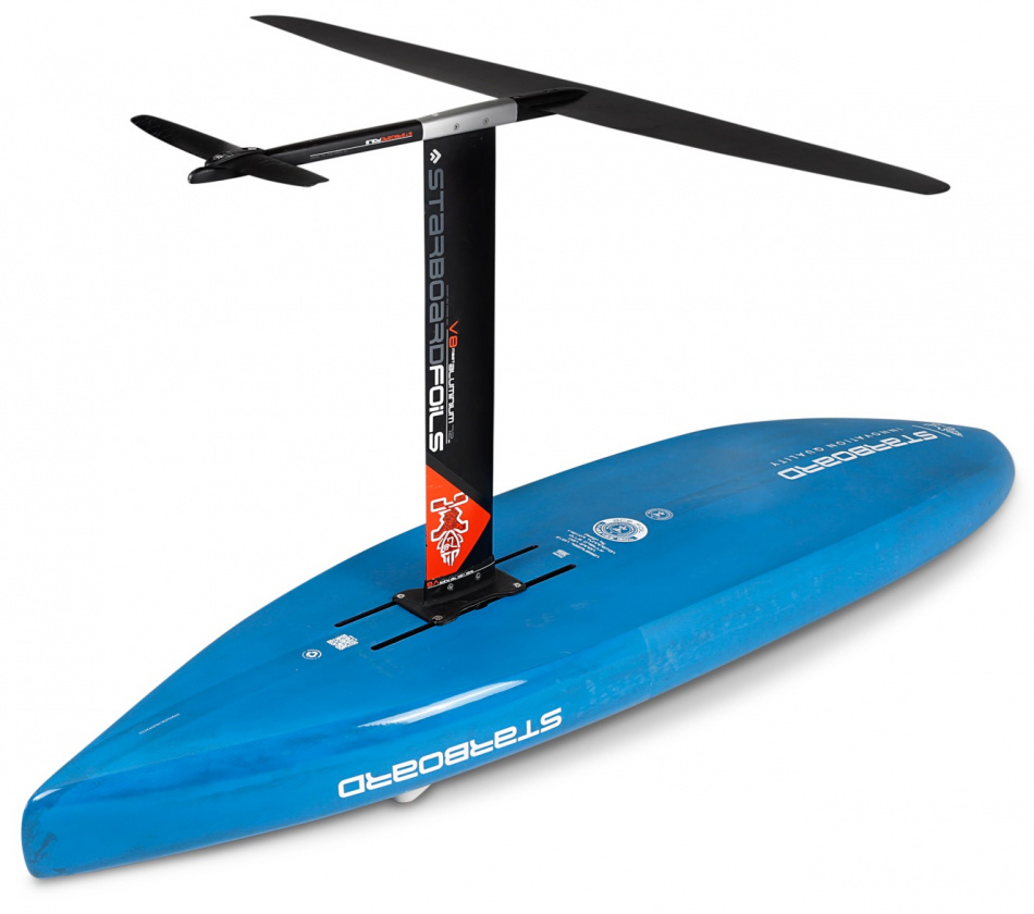 Starboard Ace Foil 7 4 x 21,5 Blue Carbon 2024 (Uthyrning)