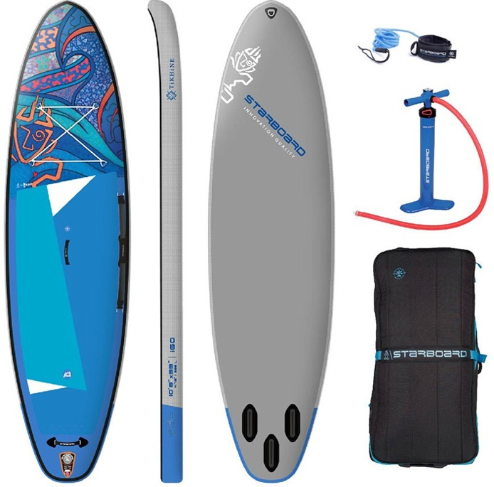 Starboard Sup 10 8 x 33 Tikhine Wave Delux (uppblåsbar)
