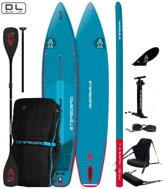 Starboard Touring Inflatable Delux Lite With Kayak Set
